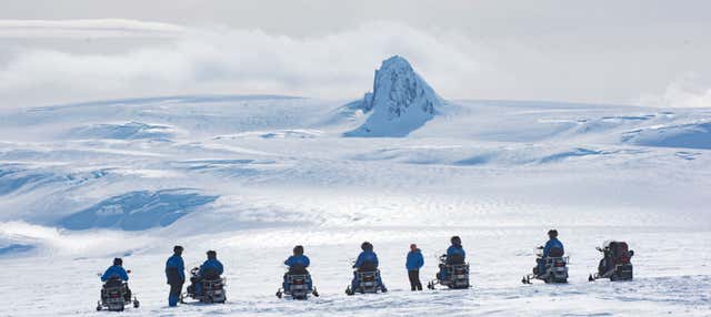 Giro in motoslitta sul ghiacciaio Vatnajökull