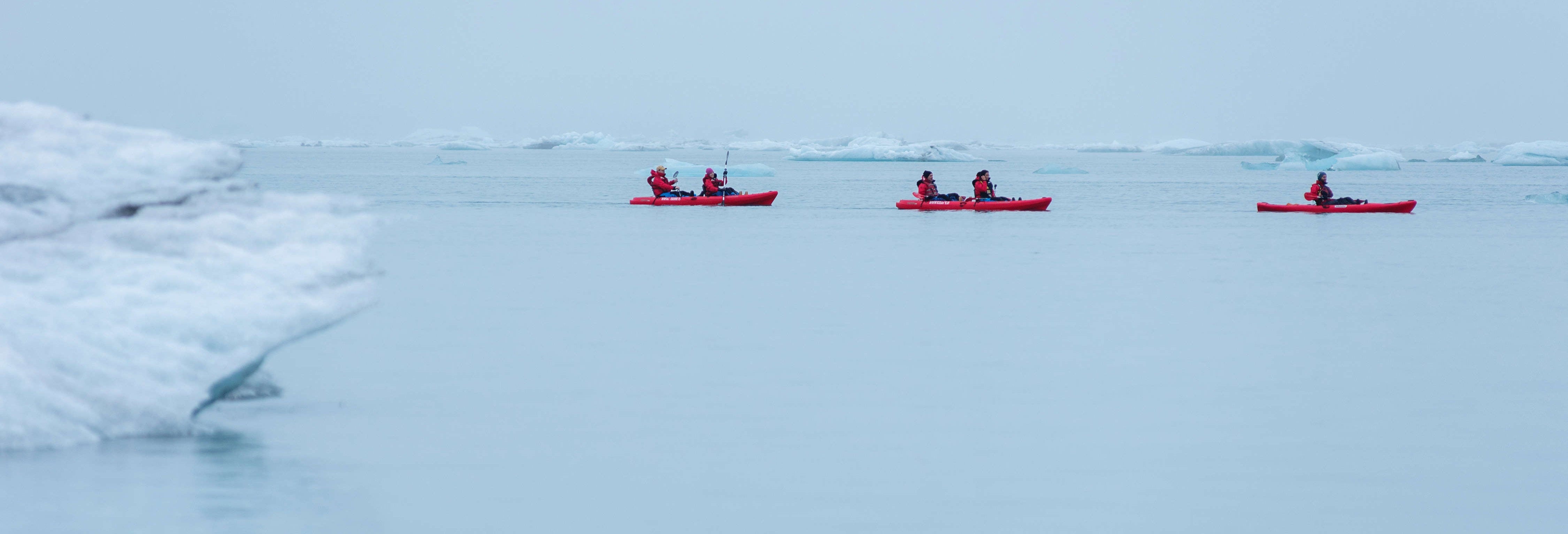 Vatnajökull Glacier Kayak Tour