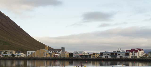 Tour della baia di Ísafjörður in kayak