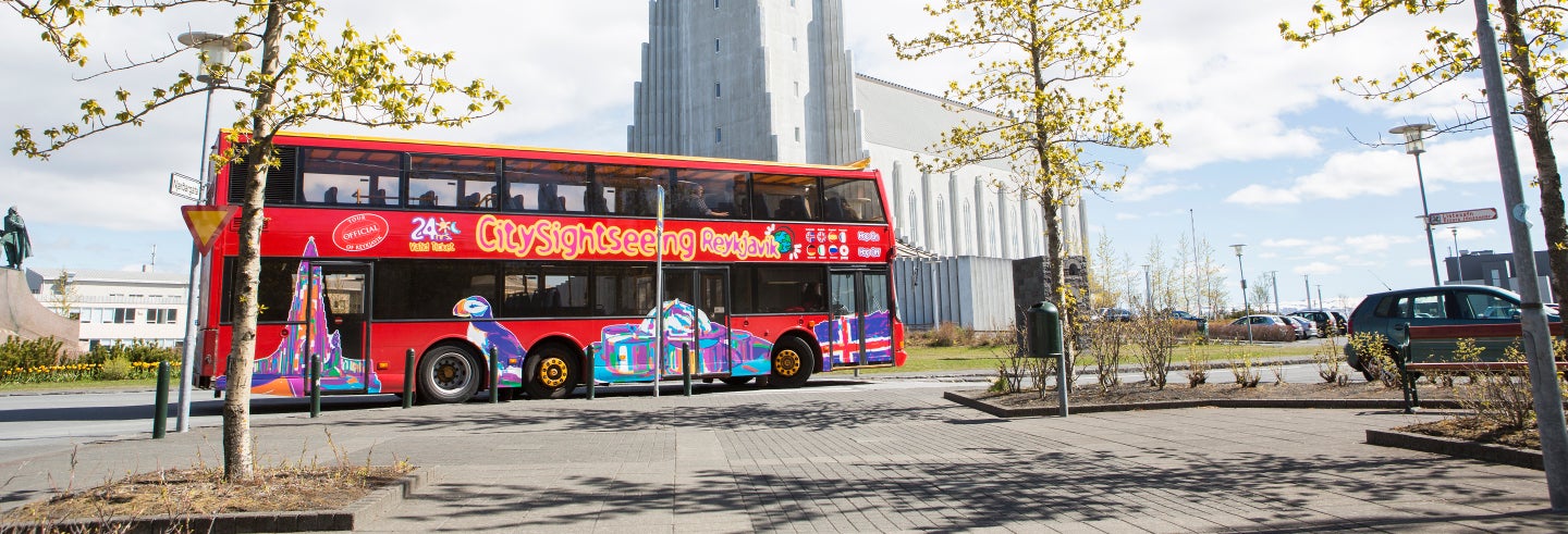 Ônibus turístico de Reykjavík