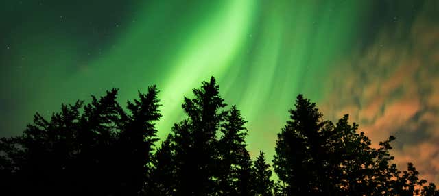 Cerchio d'oro + Aurora boreale