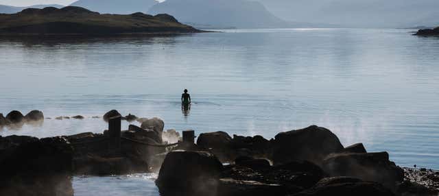 Escursione ai bagni termali di Hvammsvík
