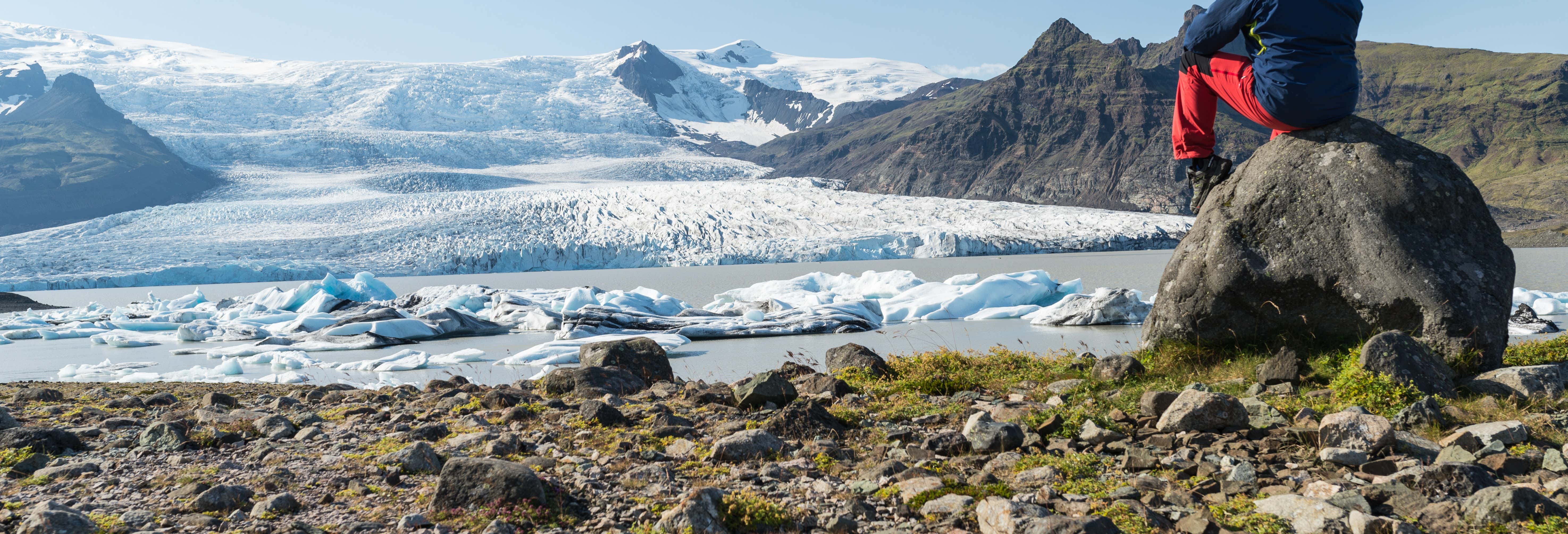 Falljökull & Fjallsjökull Glaciers Hike & Boat Trip