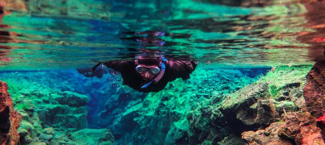 Snorkeling nella faglia di Silfra