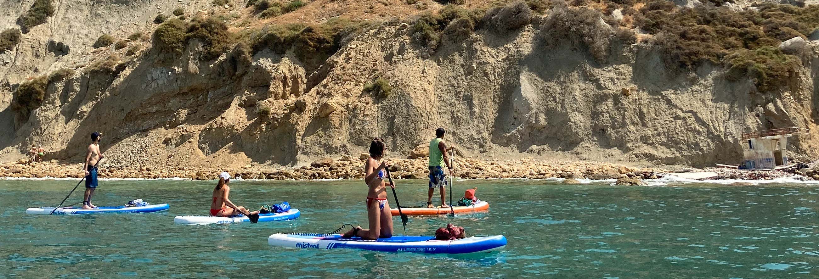 Paddle surf a Cala Manbrù