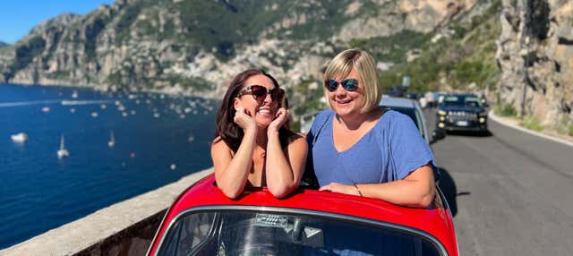 Tour privato della Costiera Amalfitana in Fiat 500