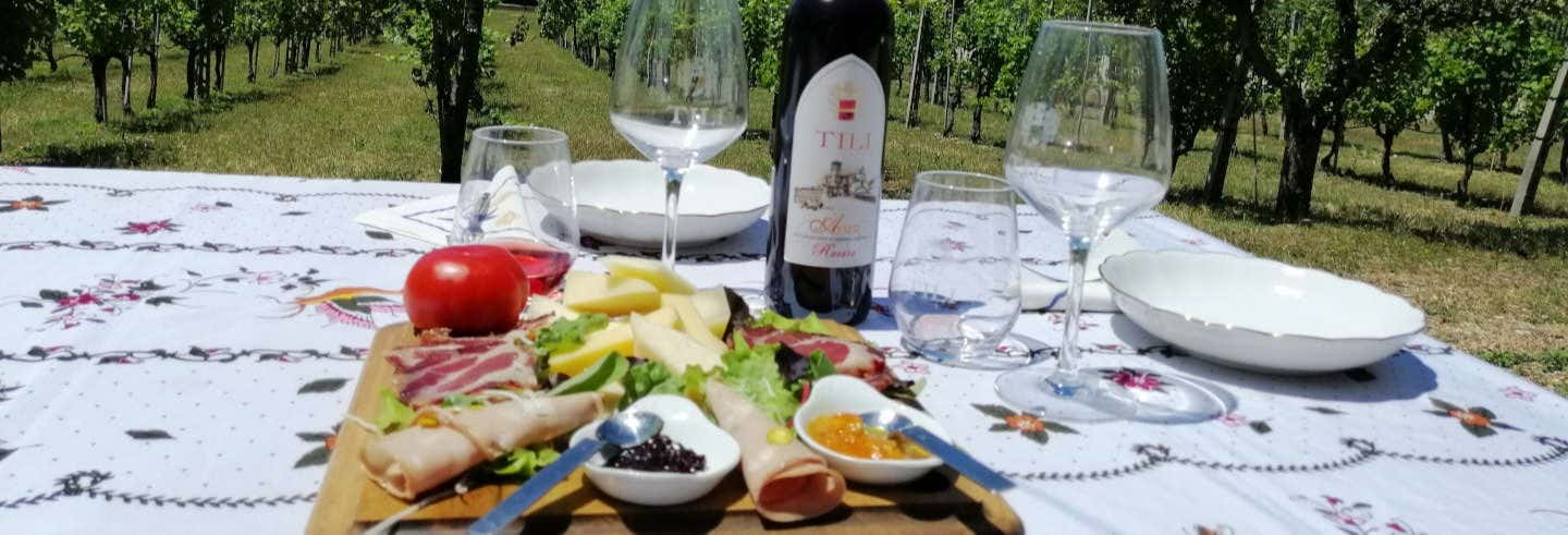 Degustazione di olio biologico