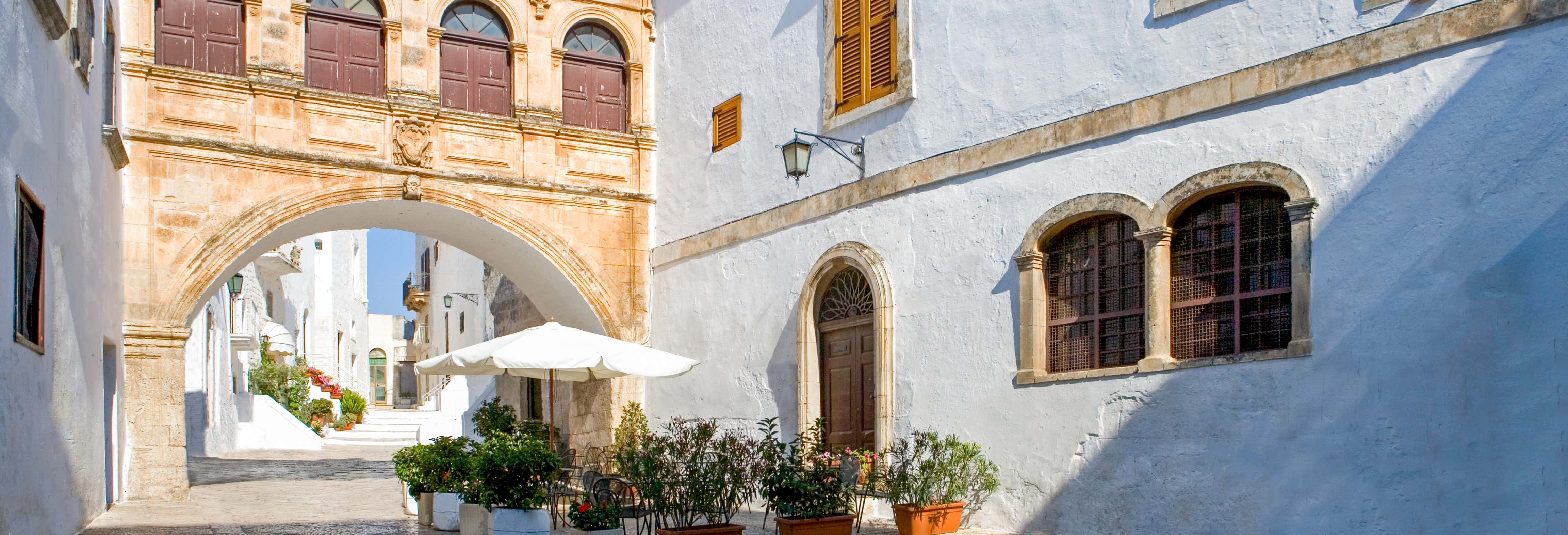 Escursione a Ostuni, Polignano a Mare e Cisternino