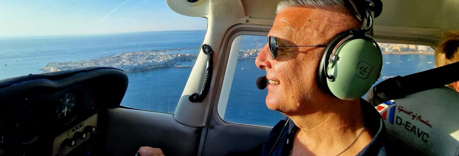 Volo privato in aeroplano in Puglia