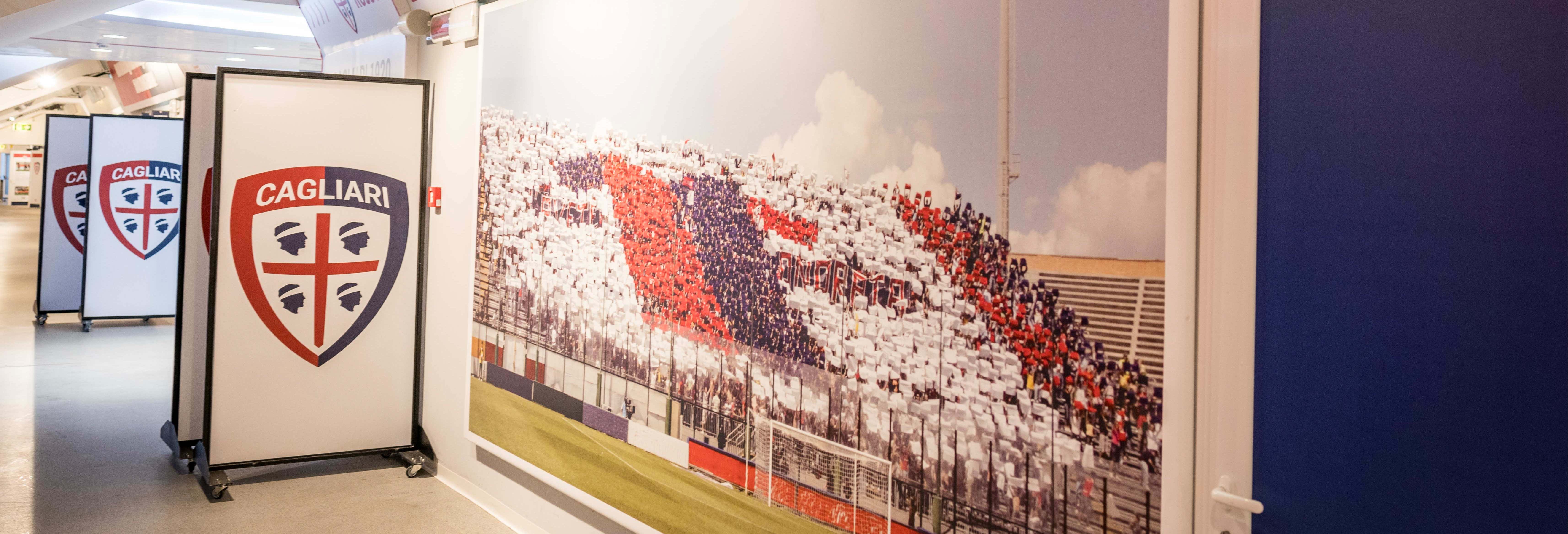 Tour dello stadio Unipol Domus