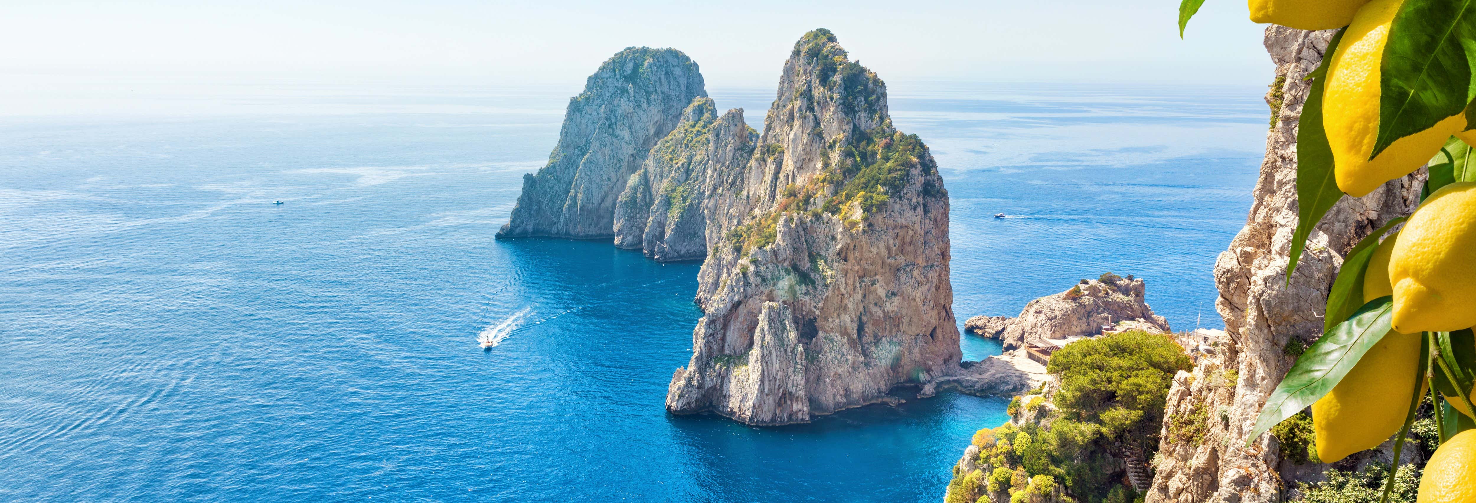 Tour di Capri via terra e via mare