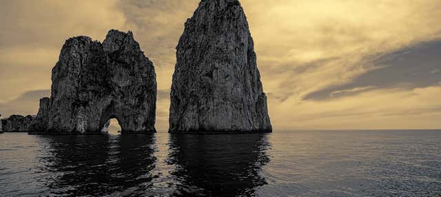 Giro in barca a Capri al tramonto