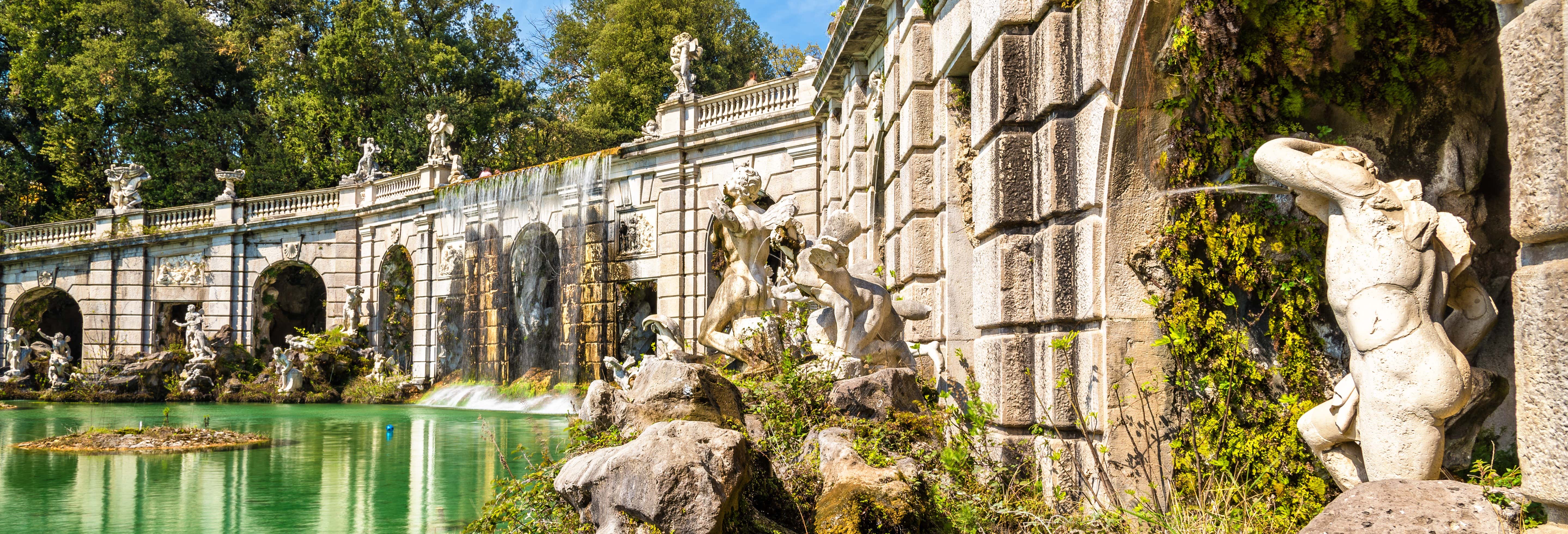 Entrance to the Royal Palace of Caserta