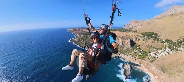 Volo in parapendio a Palermo