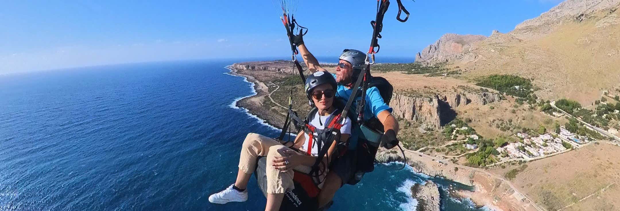 Volo in parapendio a Palermo