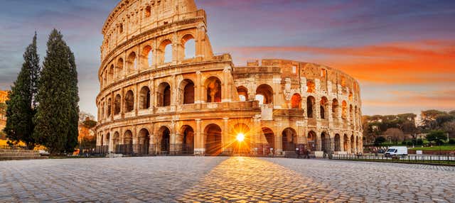 Treno per Roma + Biglietti per il Colosseo + Autobus turistico