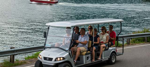 Tour di Como in golf car