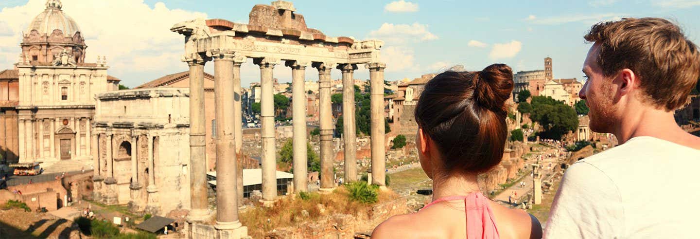 Excursão a Roma de trem de alta velocidade + Visita ao Coliseu, Fórum e Palatino