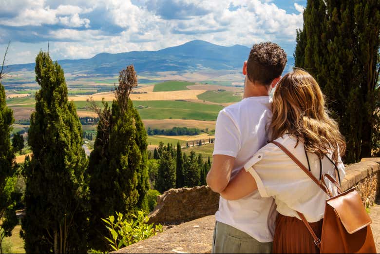 Pienza, Montalcino + Monteriggioni Day Trip