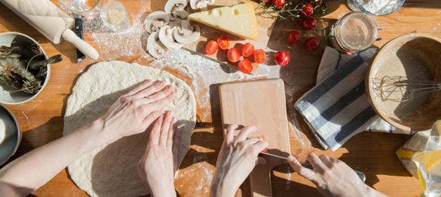 Taller de pizza y helado italiano en Florencia
