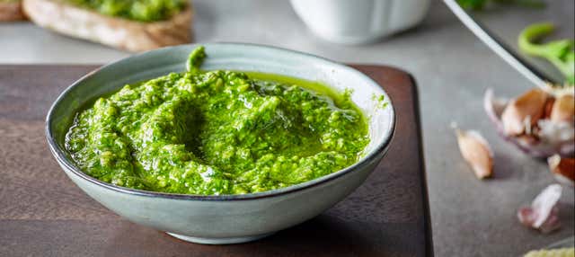 Laboratorio di preparazione del pesto genovese