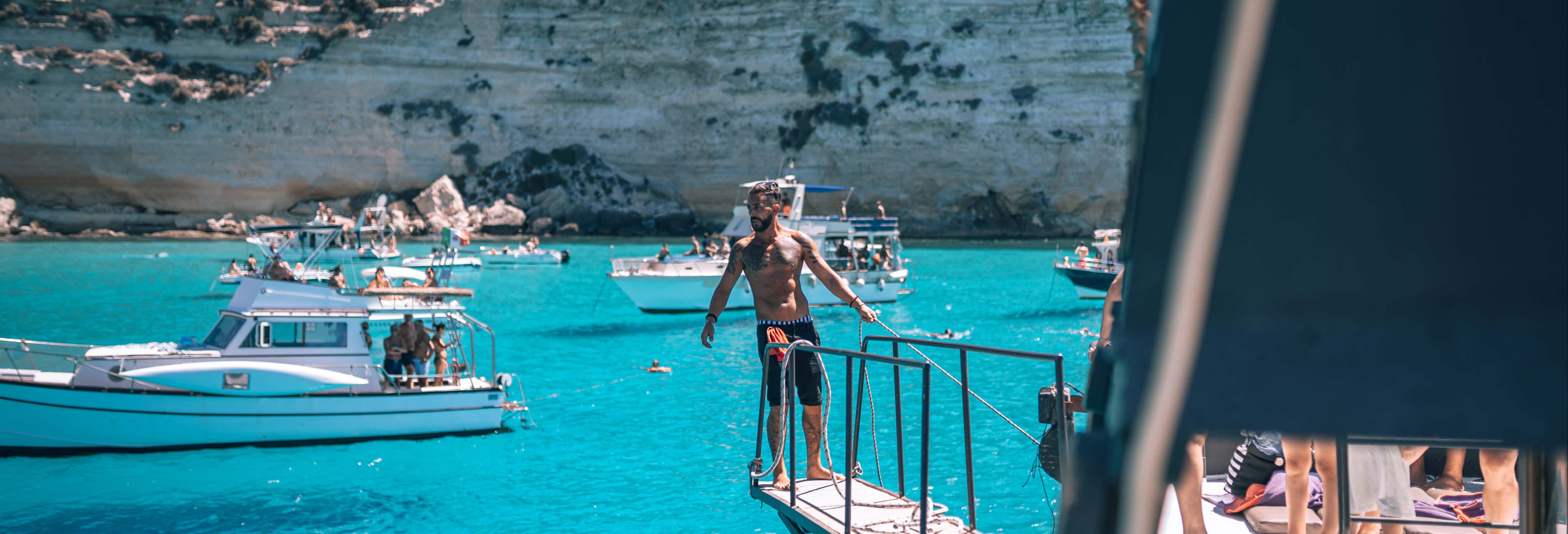 Lampedusa Island Pirate Ship Cruise