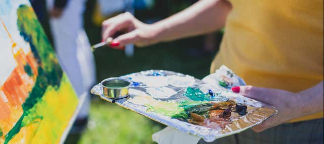 Laboratorio di pittura tra i vigneti + Degustazione di vino