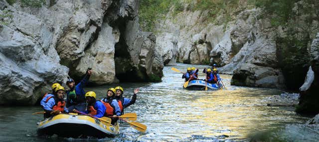 Rafting nelle gole del Lao