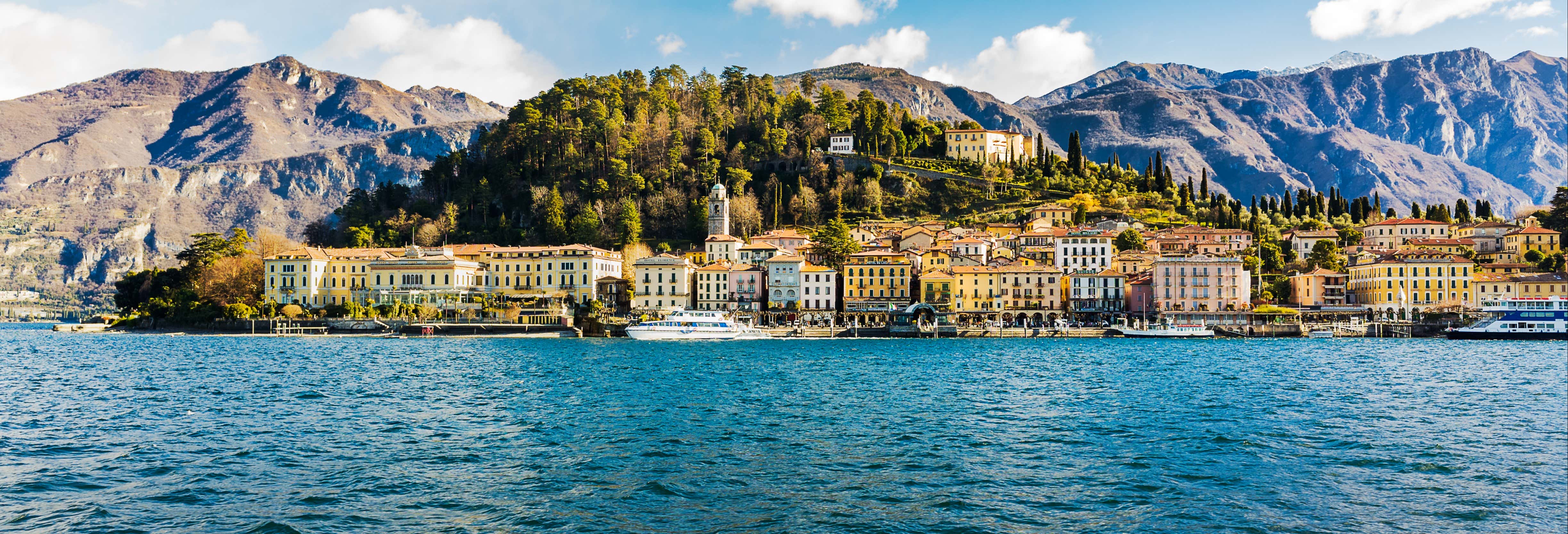Excursão a Varenna, Bellagio e Como