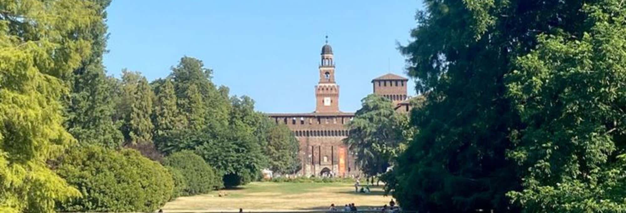 Visite guidée du château des Sforza et de la tour Branca