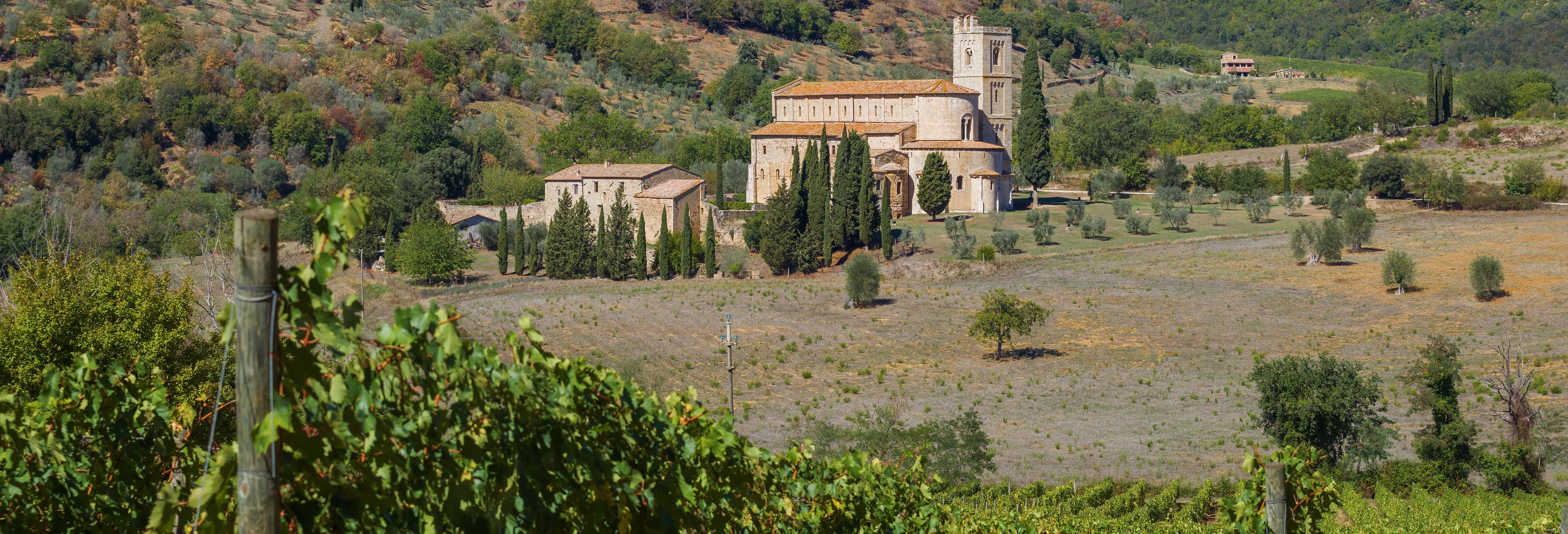 Montalcino & Abbey of Sant'Antimo Private Tour