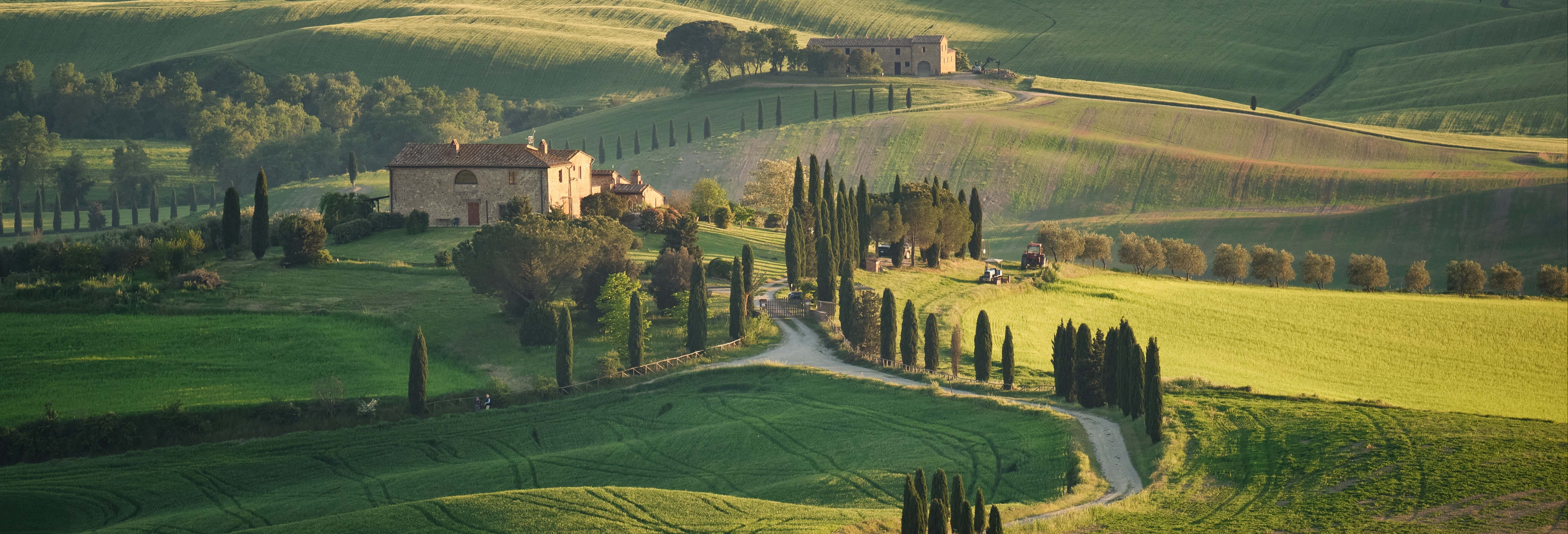 Tour privato della Val D'Orcia in Fiat 500 d'epoca