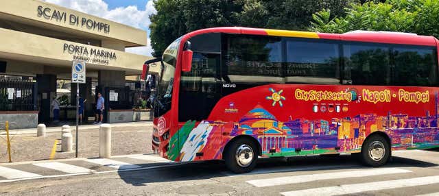 Autobus turistico per Pompei