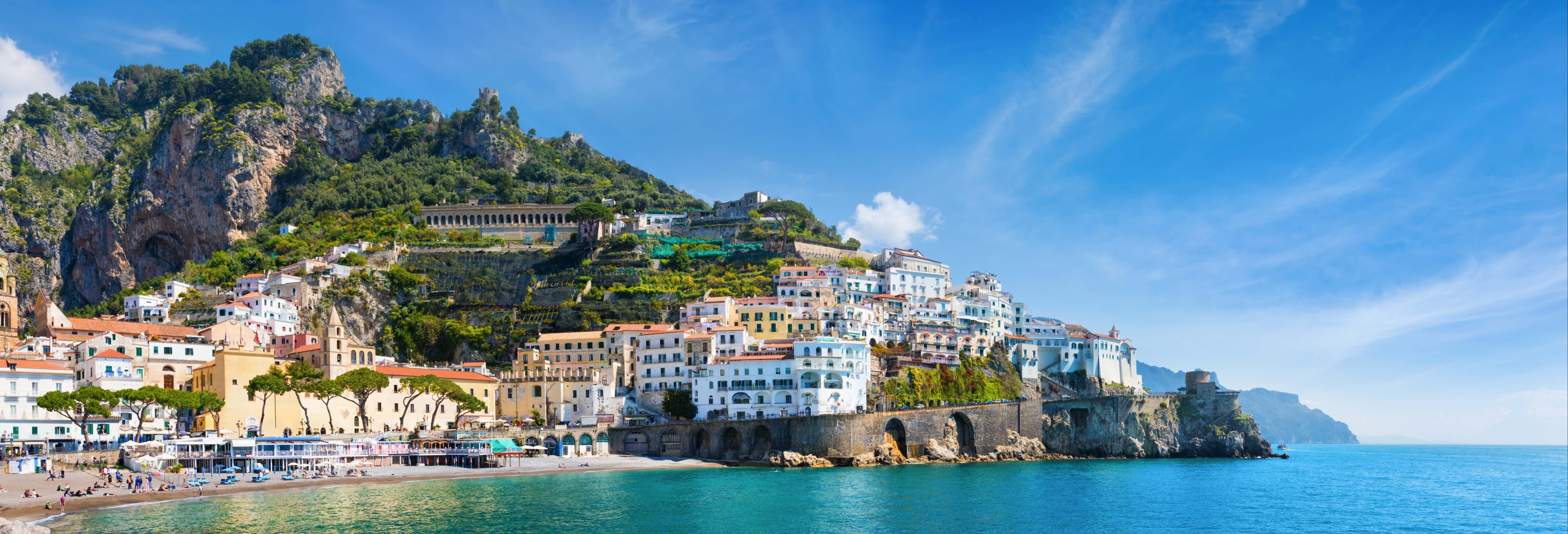 Escursione a Positano, Amalfi e Ravello + Visita a una fabbrica di Limoncello