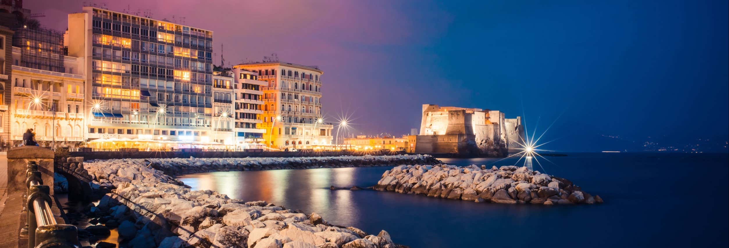 Tour panoramico di Napoli al tramonto