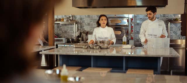 Oficina de pizza e sorvete italiano em Palermo