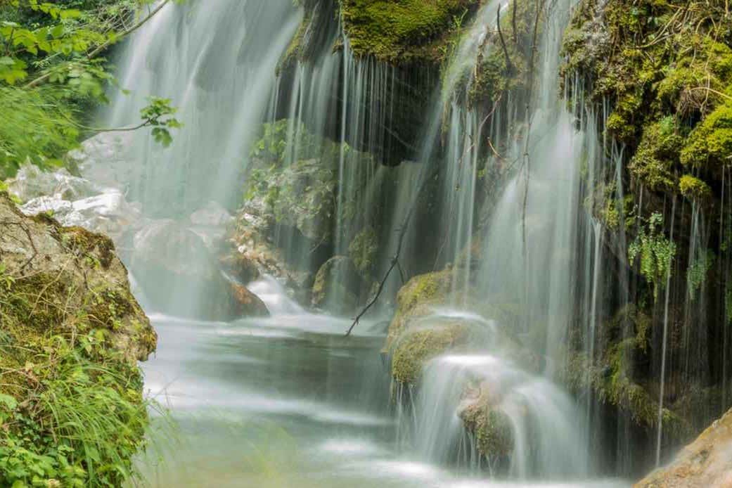 Excursão às cascatas Capelli di Venere