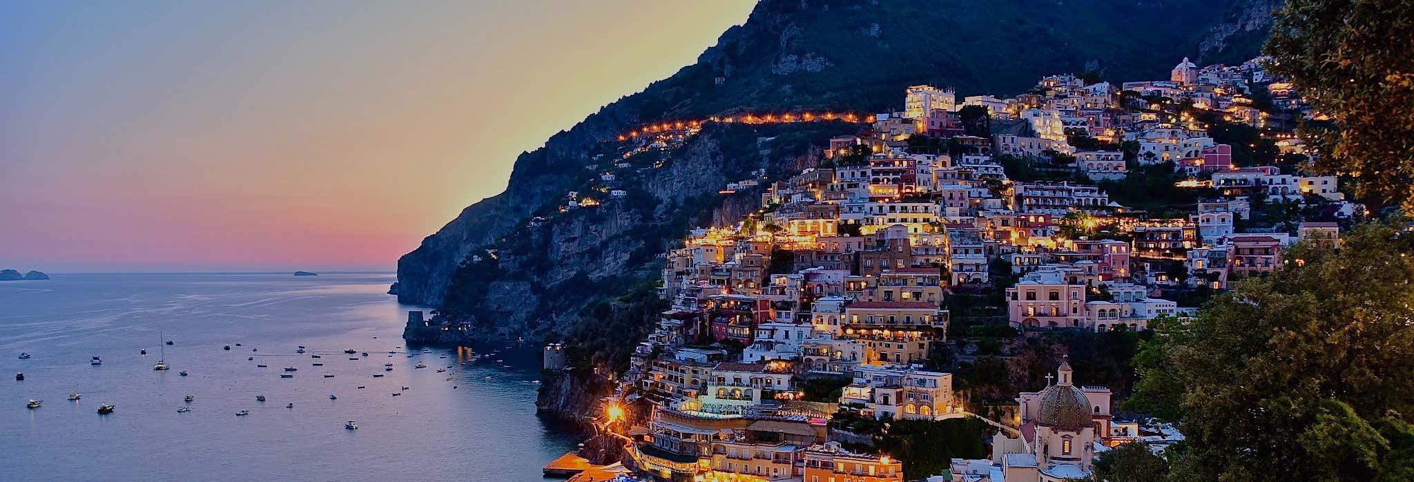 Giro in barca in Costiera Amalfitana al tramonto