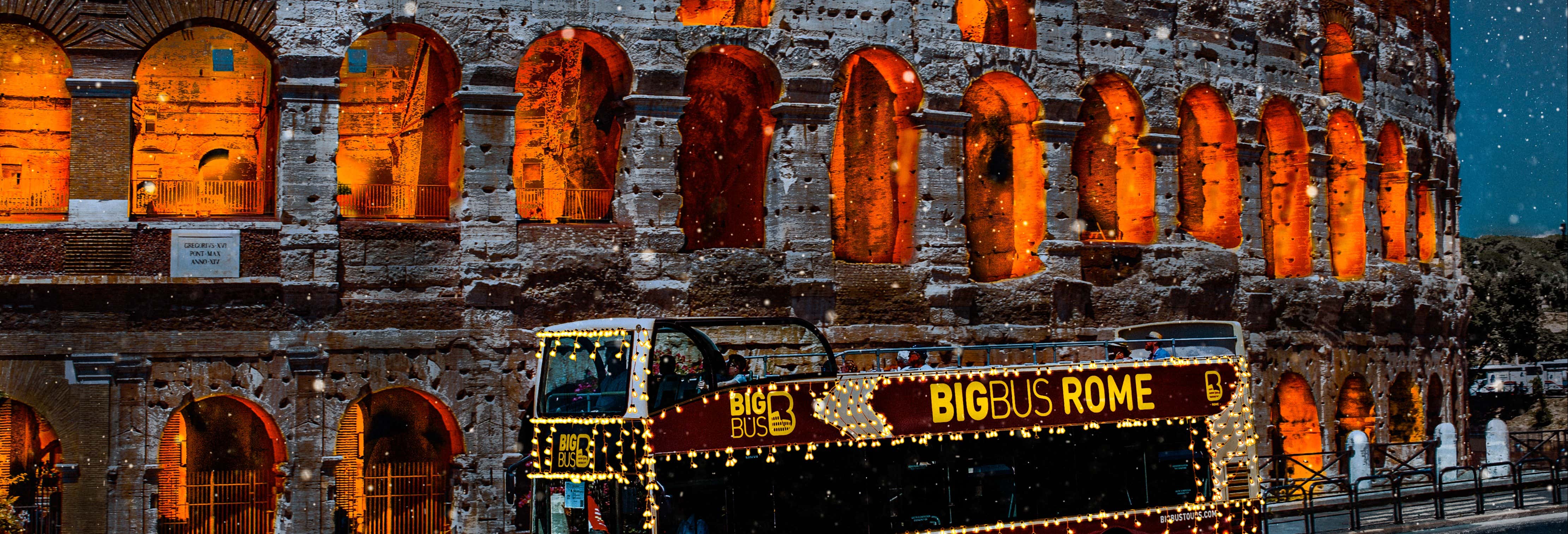Rome Christmas Bus