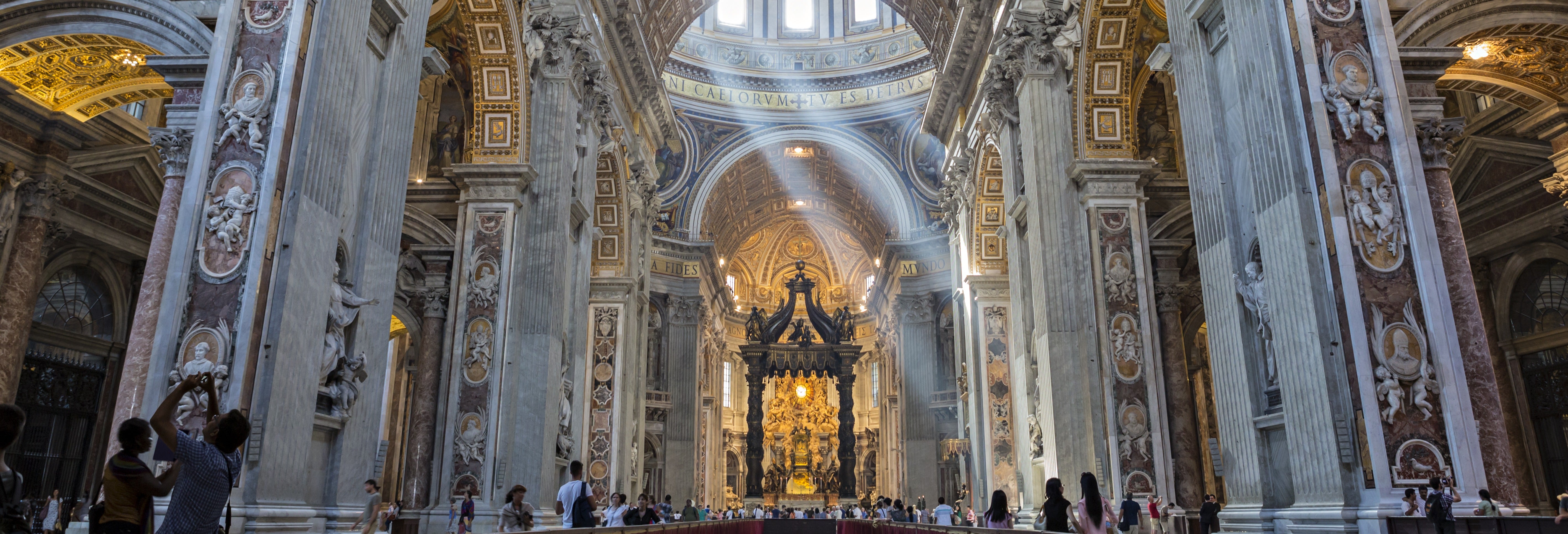 Ingresso da Basílica de São Pedro com subida à cúpula e audioguia