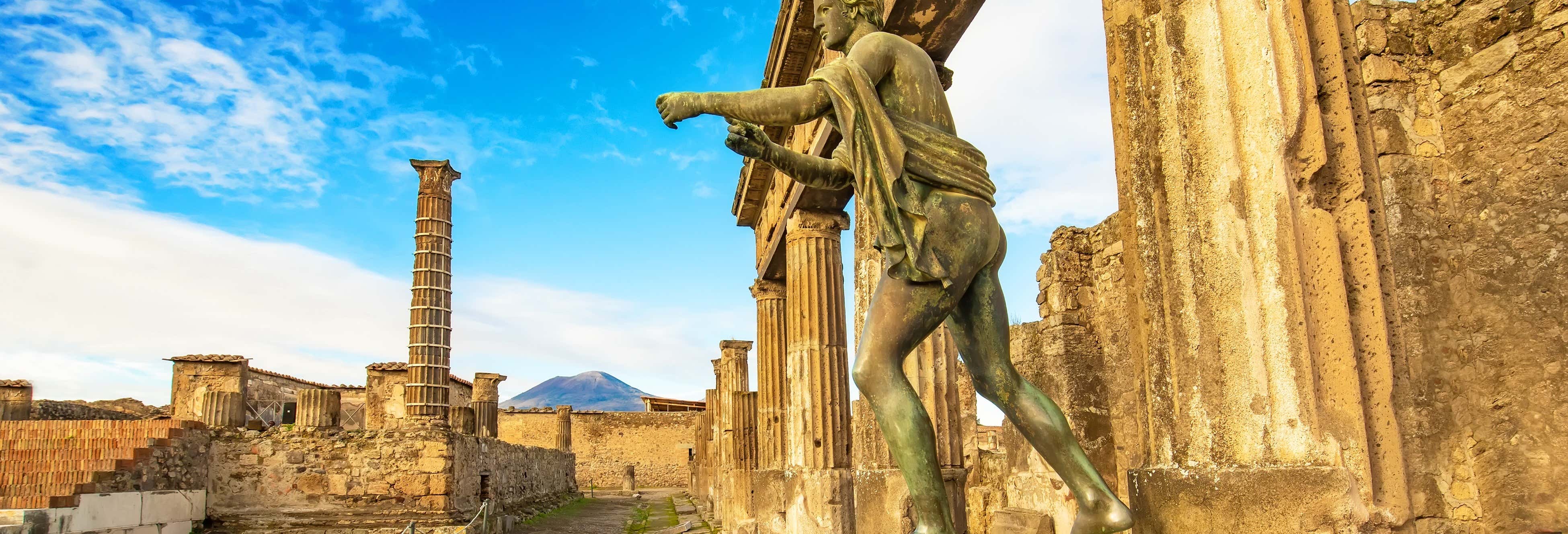 Excursión a Nápoles y Pompeya en tren de alta velocidad