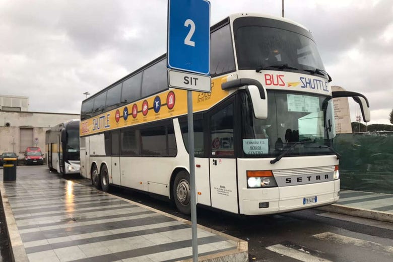 Autobús entre el aeropuerto Ciampino y Roma