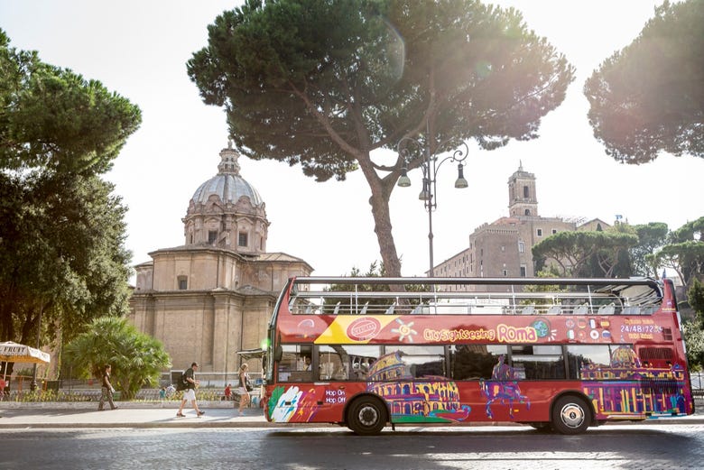 Autobús turístico de Roma, City Sightseeing