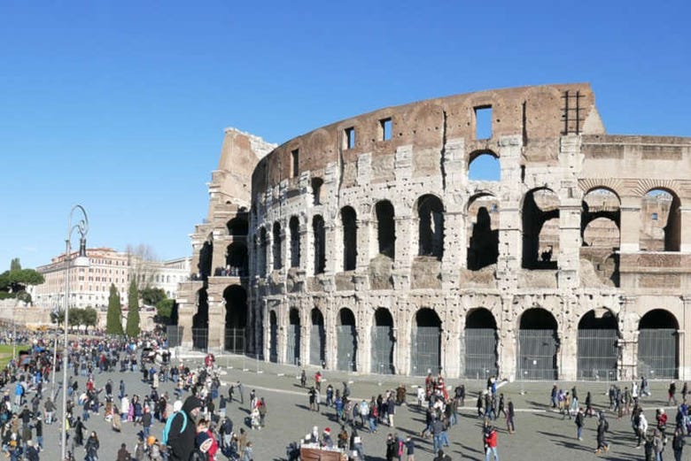 Coliseo Subterráneo y Arena + Foro y Palatino