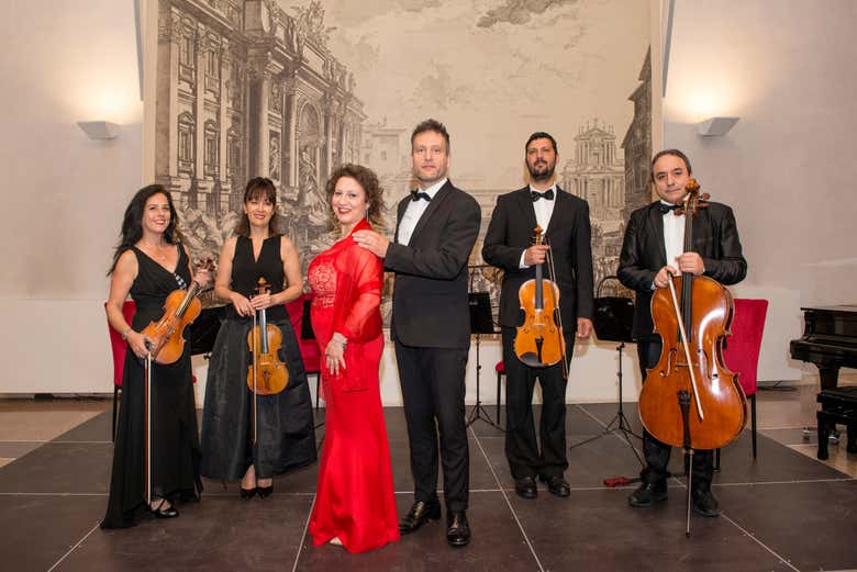 Concierto de ópera en Roma