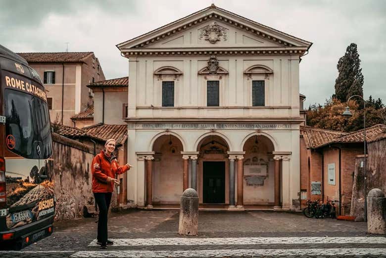 Tour por las catacumbas de San Sebastián + Autobús desde Roma Termini