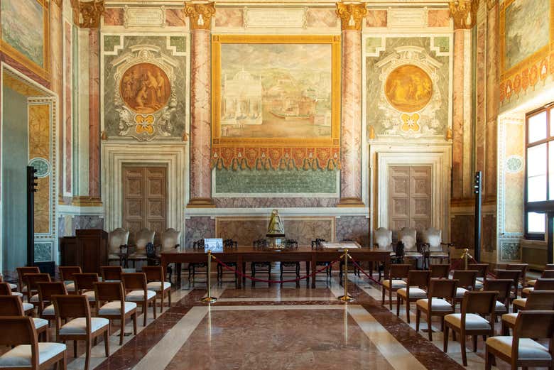 Entrada al Palacio de Letrán con audioguía