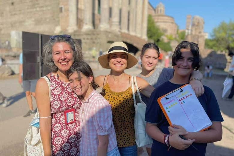Visita guiada por el Coliseo y el Foro para familias