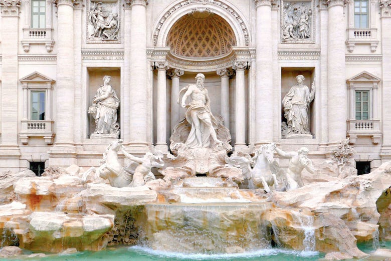 Tour de la Fontana de Trevi y sus subterráneos