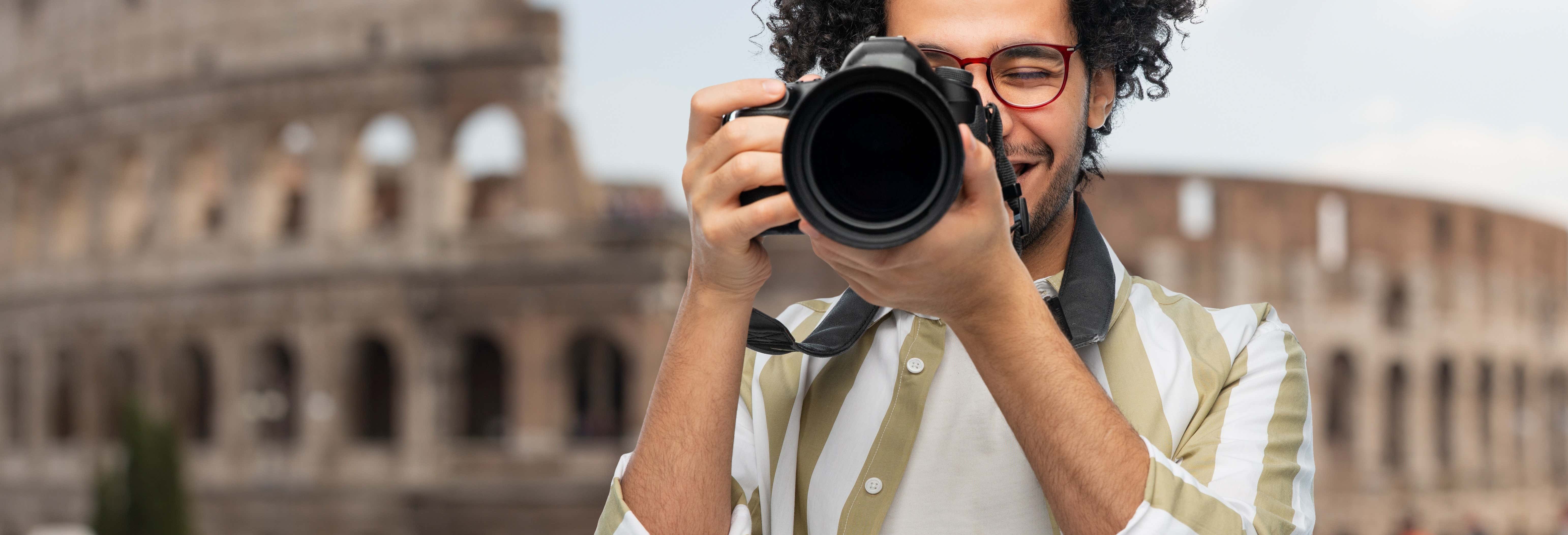 Private Photoshoot outside of the Colosseum